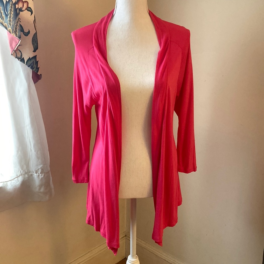 New York & Company Pink Cardigan